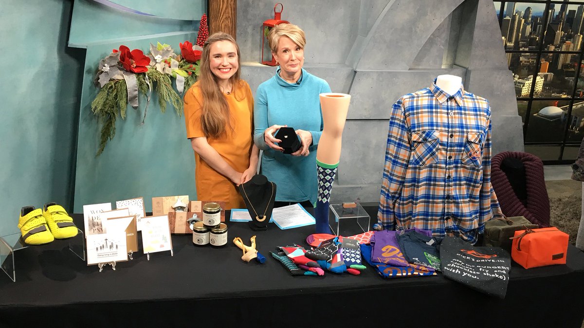 First up on #NewDayNW: <a href="/Seattlemag/">Seattle magazine</a> is here with their unique and local holiday gift guide, great ideas here! 🎁