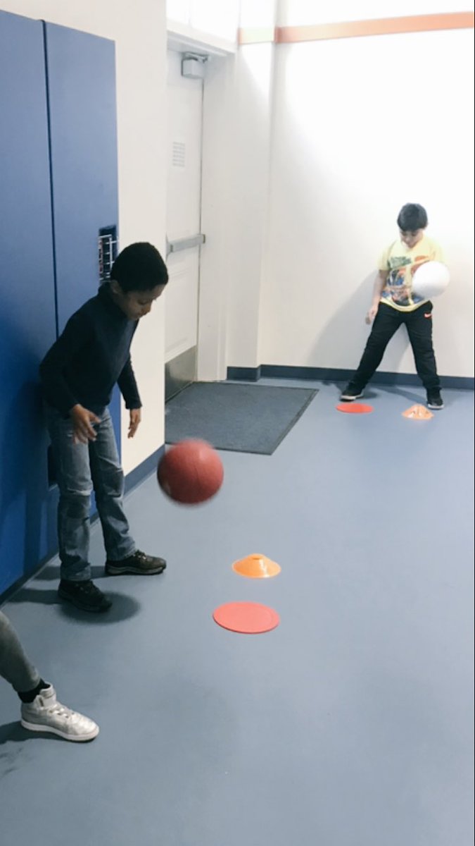 MrColemanRules's tweet photo. Wrapping up our basketball skills unit with some ball handling, passing, and shooting stations! #PhysEd #dchpe #PE #physicalactivity https://t.co/mKbg9BrgE9