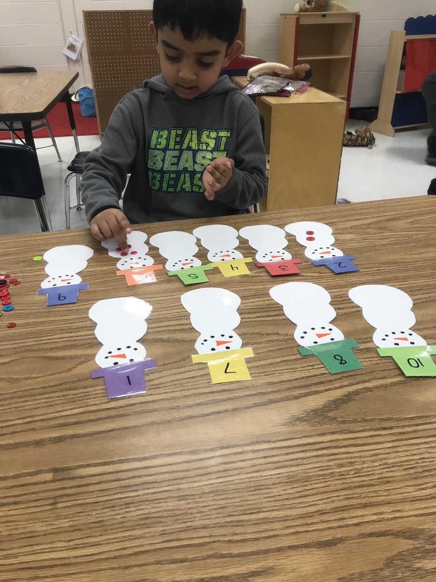 MsBeckyNedzaK's tweet image. Snowman games! #countingfun