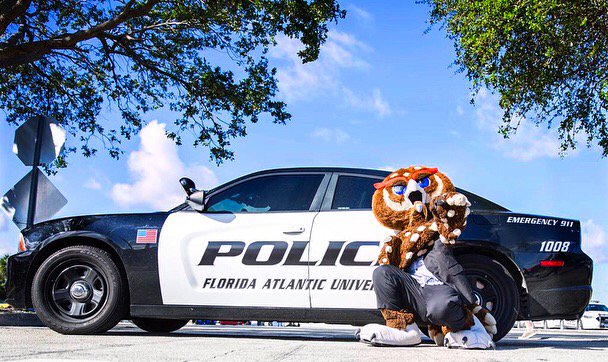 FAU Police tweet media