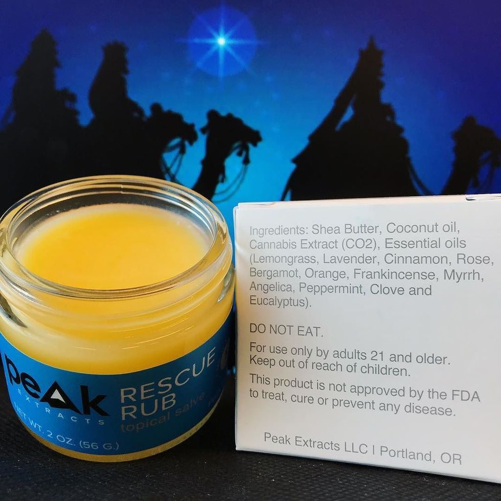kt_bythesea's tweet photo. We've got your "Gold", Frankincense, and Myrrh right here: in our Rescue Rub. If you're wise, you'll use it to ease discomfort this winter. #FindYourPeak #RescueRub #PeakExtracts
•
•
•
#RubItOut #Gold #Frankincense #Myrrh #magi #magic #threewisemen #… https://t.co/Q21ffndzJl https://t.co/Eex5g97Der