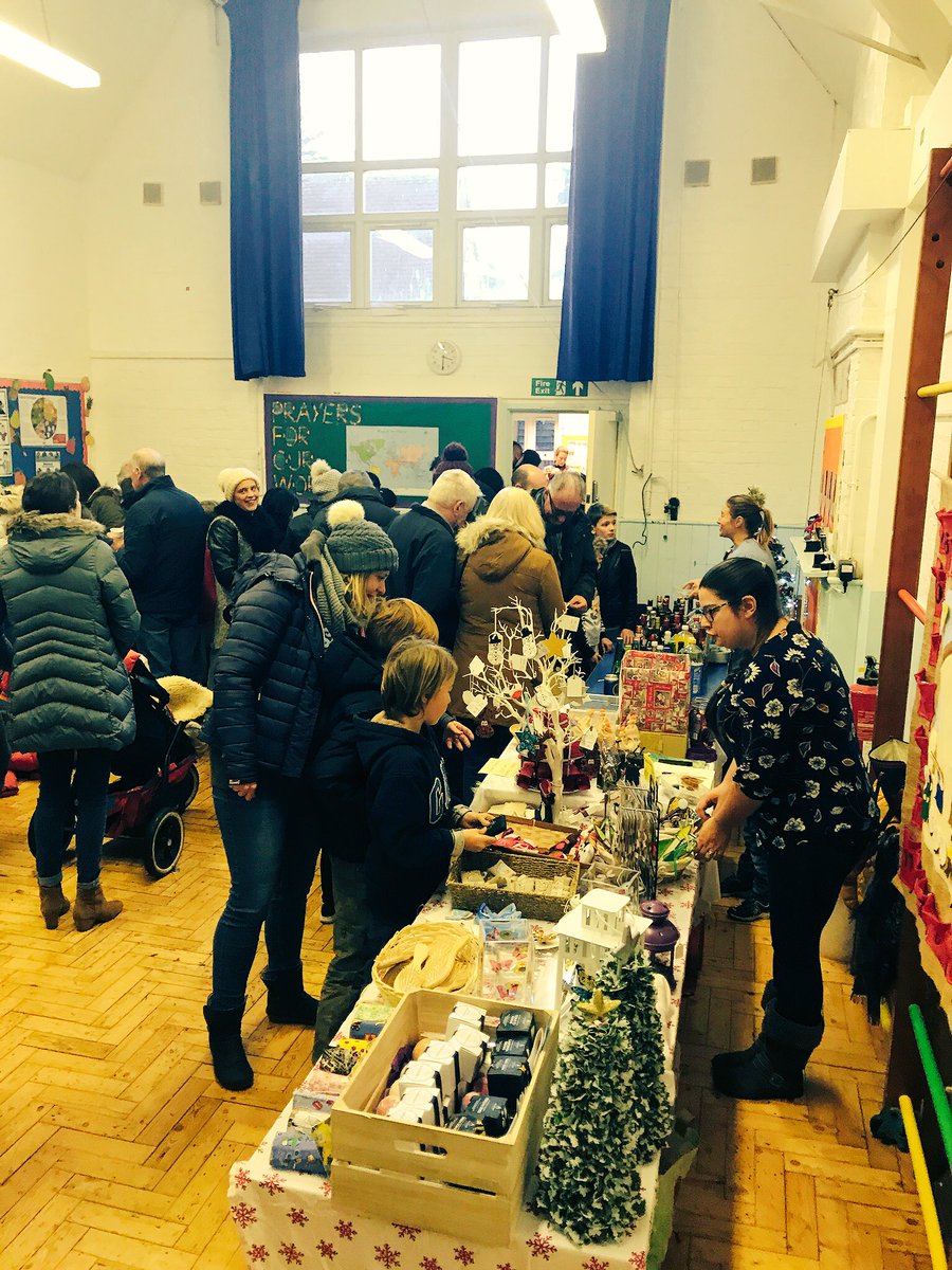Thank you to everyone who came to support our Christmas Bazaar today and thank you to our fab parent volunteers!