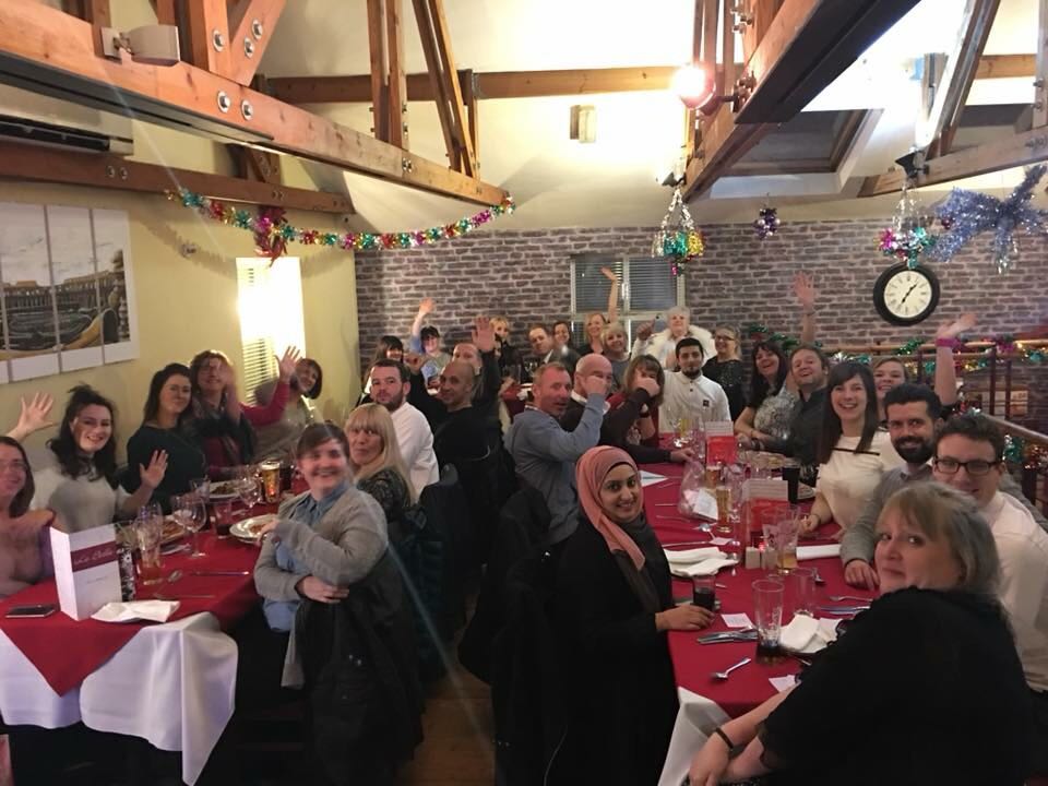 HathershawMaths's tweet photo. Saying goodbye to Miss Cheetham! #teammaths #quietfaculty #banterfaculty https://t.co/vdppSpTr4f