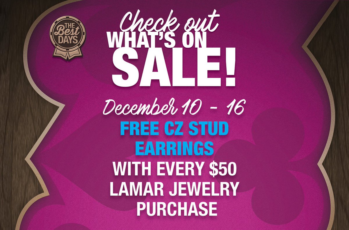 Gun Lake Casino on Twitter "Check out what's on sale this week at