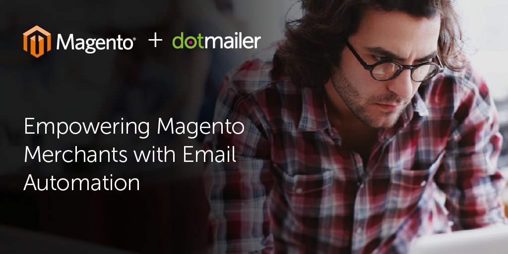 We’re very happy to announce dotmailer is now bundled into the latest version of <a href="/Magento/">Magento</a> Commerce Software, offering a single sign-on and even better real-time data synchronization. Read more: ow.ly/HiAE30hbskO