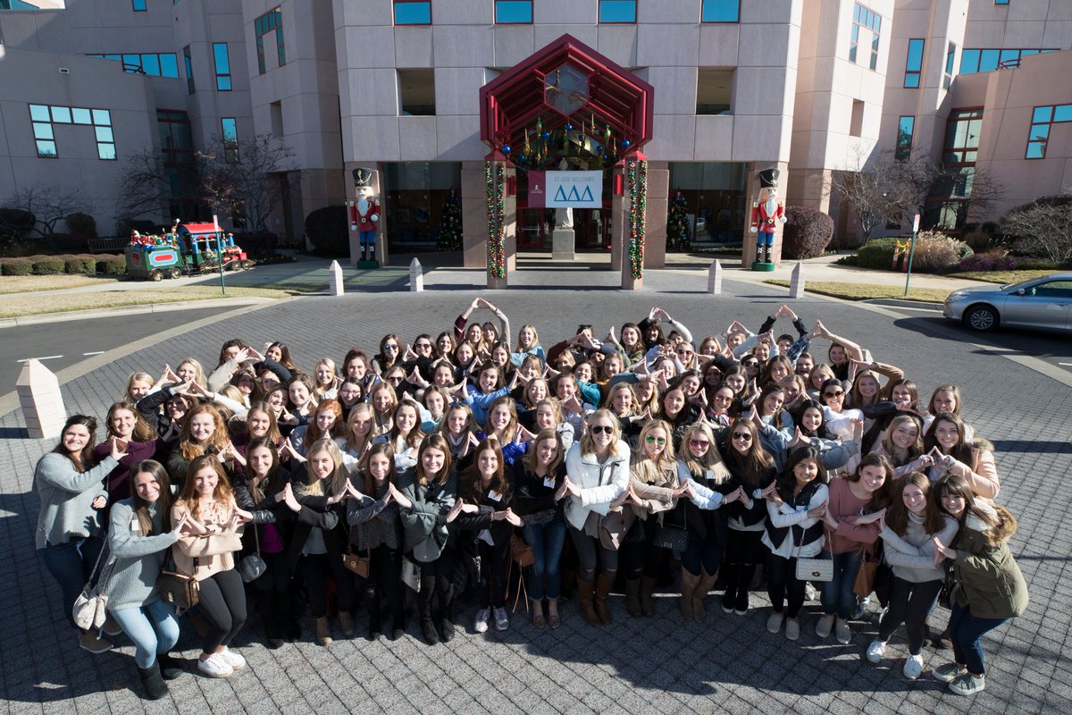 RickShadyac's tweet image. Thank you to @TriDeltaLSU for visiting @StJude today! Since 1999, @TriDelta has raised more than $57 million to help support the St. Jude mission, and Tri Delta Place is the first and only short-term housing facility located directly on the #StJude campus.
