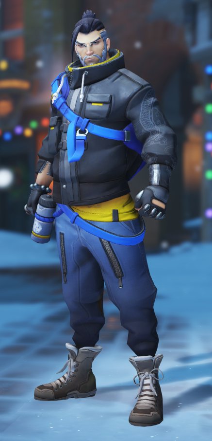 Poloniumized's tweet photo. Oh man, those new overwatch skins tho ๐ always pumped about a new Hanzo skin...
But shouldn't he be #sploding in @FortniteGame looking like this? ๐ https://t.co/HJusiLqyGS