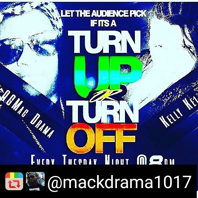 TheRReport1's tweet photo. Tune in now to #TurnUporTurnOff w/ @KELLYKELPROMO @mackdrama1017 on @258Radio!! #tuneinnow https://t.co/6mGG8lbhwR