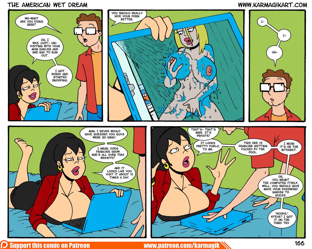 Karmagik 🔞 on Twitter: The American Wet Dream pages Colors.