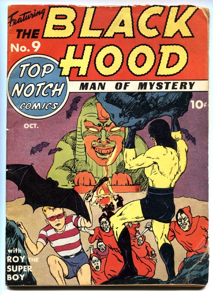 mljcomics's tweet photo. Top Notch Comic #9-1940-First appearance of BLACK HOOD-Scarce in guide-MLJ: $1,259.99 (0 Bids)End Date: Dec-19 07:50Bid now | Add to watch list https://t.co/yAcJli4Kmo #mljcomics https://t.co/FkbLfk64tu
