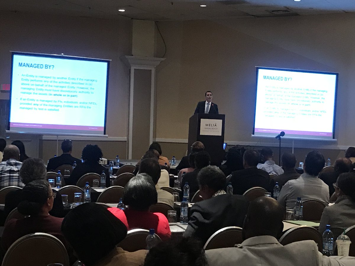 BFSB hosts ‘The Nuts and Bolts of CRS’ seminar with Paul Davis, partner, Higgs &amp; Johnson