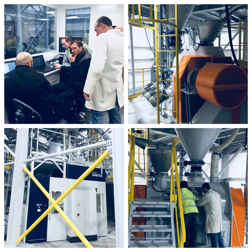 Alexchalm7780's tweet image. Our new high capacity #colouredrender plant been commissioned #ukmanufacturing is the future #waterproofpackaging