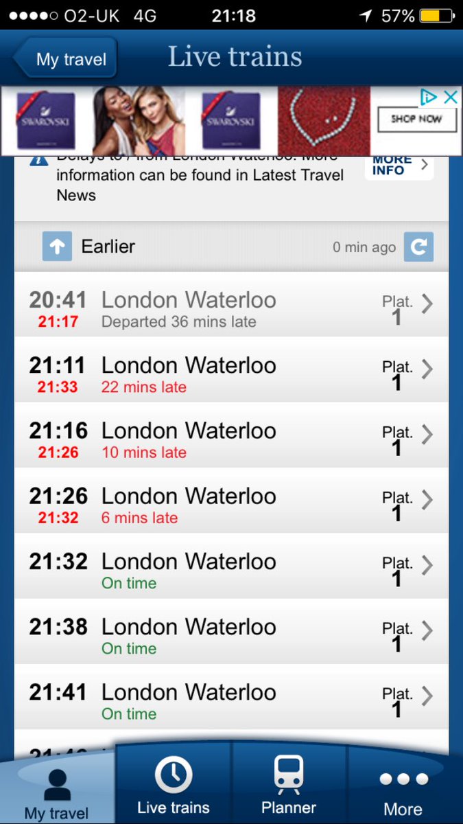lexi2012g's tweet photo. @SW_Help why are your trains delayed EVERY SINGLE DAY? As paying customers we deserve better answers. It's the same poor excuse every day! https://t.co/cbLvRSuSpX