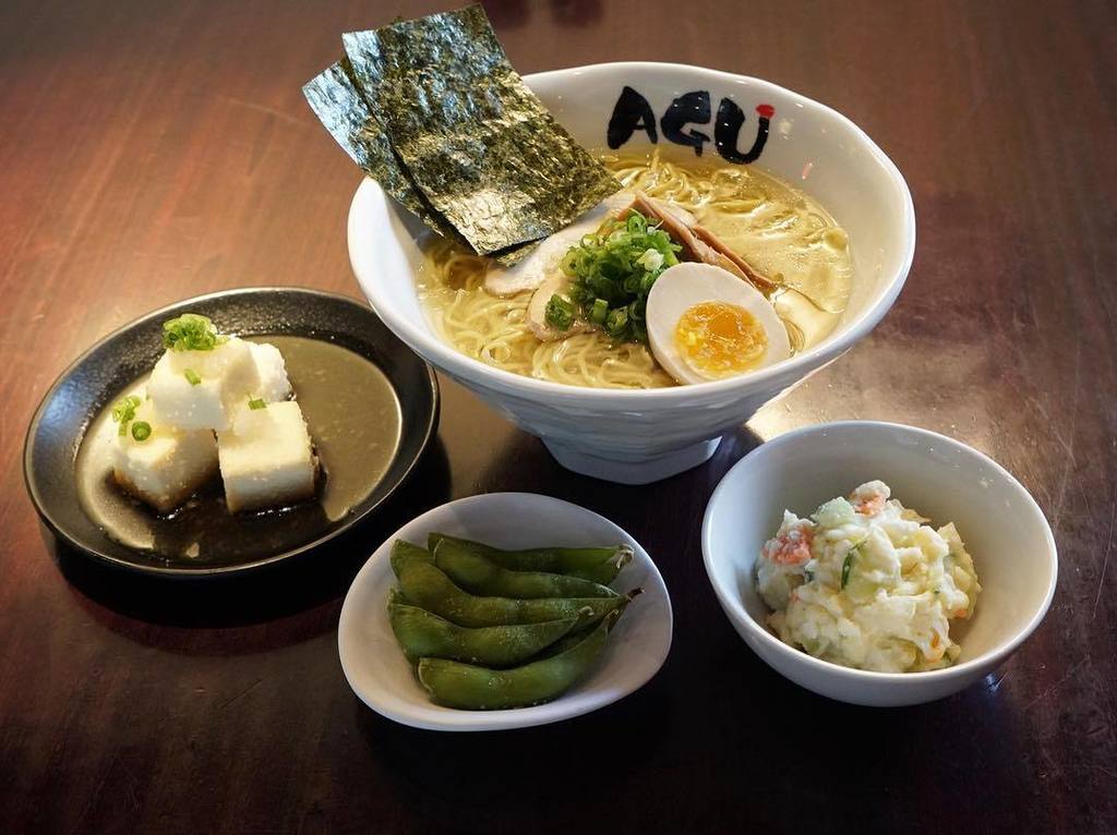 Get our set lunch at our Kapolei &amp; Waikiki locations! Choice of select ramen or curry, choice of select appetizer, plus potato salad &amp; edamame for just $14.50 (tax &amp; tip not included). ift.tt/2C6ZLvl