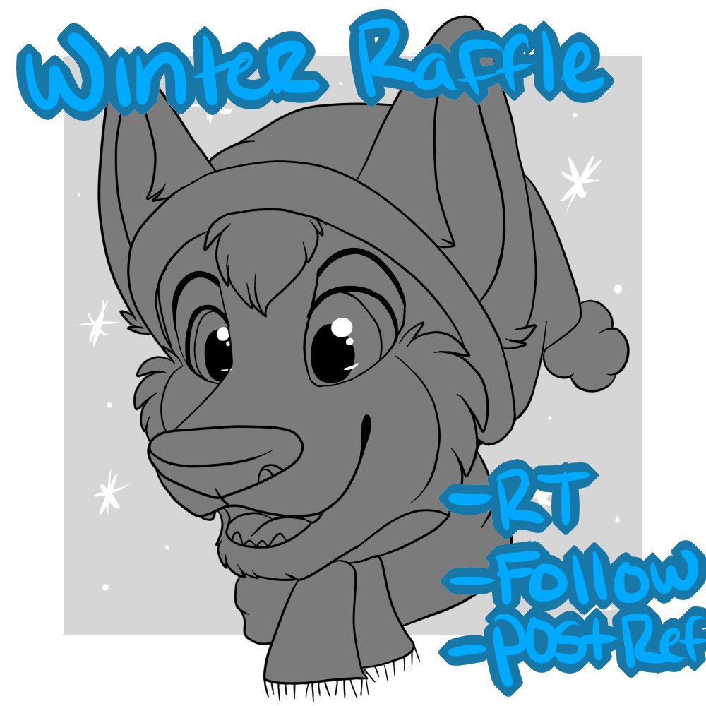WyldJasper's tweet image. ❄⛄WINTER RAFFLE⛄❄

        ❄ Retweet
        ❄ Follow me! 
        ❄ Post Refs! 

Winner will be chosen December 20th 2017 at 9pm! #furryart #freeart #freeartpls #winter