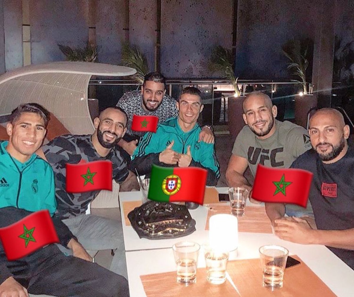 F_ZJBR's tweet photo. 🇲🇦🇵🇹 
كريستيانو و المغاربة قصة عشق متبادل 😌 https://t.co/11JUsmP7Ey