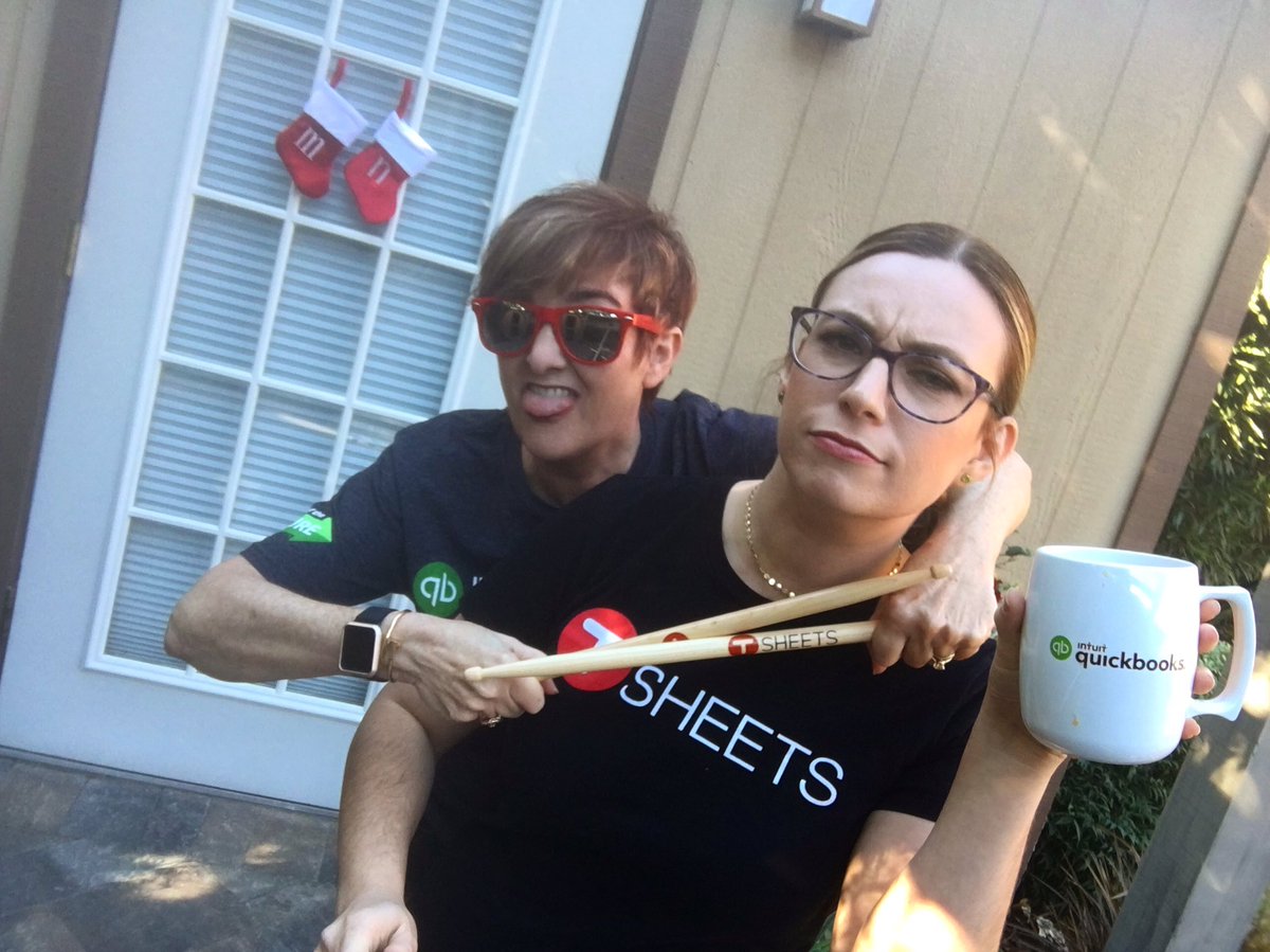 MelB1928's tweet photo. #IntuitTSheetsTuesday at the AABS office! #aabs #smallbizlife #inoticedyoureprettygangster @tsheets @QuickBooks @IntuitAccts @mistymegia @nealcoogler https://t.co/FYosxkVh8o