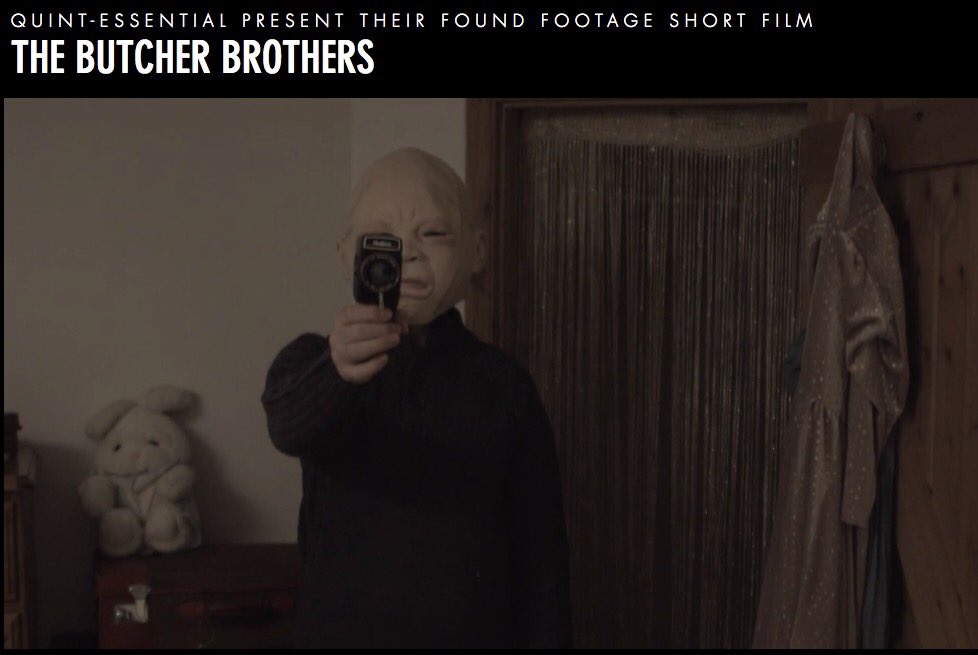 SarahTylerShaw's tweet image. @5essential #foundfootage #shortfilm THE BUTCHER BROTHERS is available to watch now at welcometopennyville.com