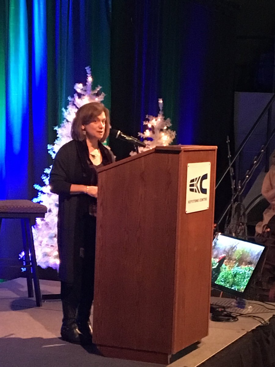 MB_Watersheds's tweet photo. #KeynoteSpeaker Judith Schwartz #mcda2017 #conference #cowssavetheplanet #environment #carbon #water https://t.co/8QjUueTmEY