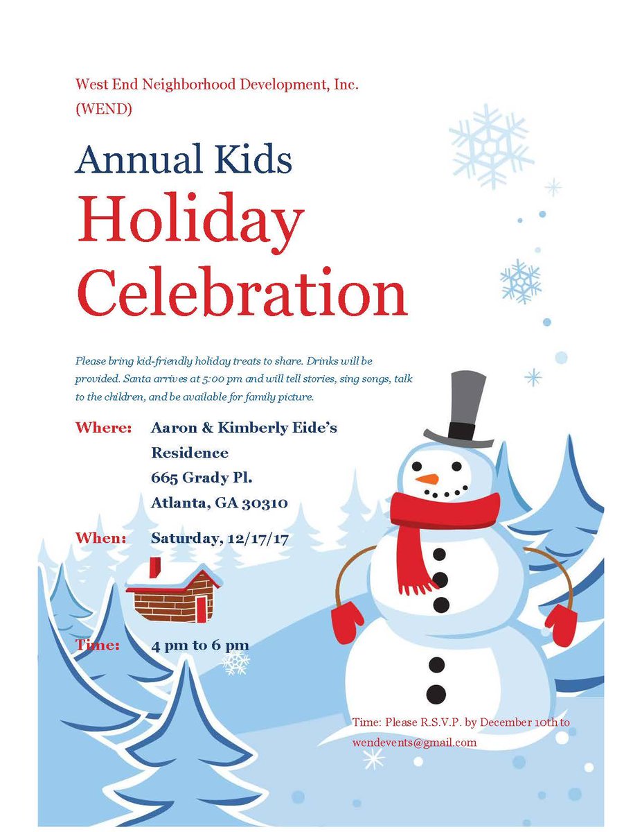 TheWrensNest's tweet photo. Tuesday is not too soon to plan your weekend.  Bring the kids to our #VictorianHolidayOpenHouse &amp; WEND's Kids Holiday Celebration! Two FREE, family-friendly events this Saturday! #WestEndWeekend https://t.co/gTE7UEB4Ia