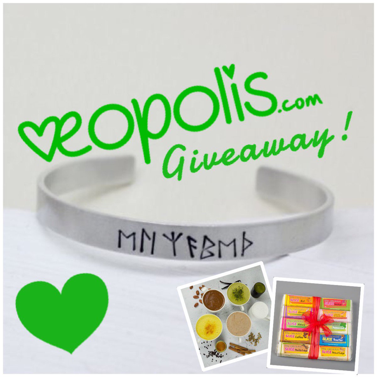 veo_world's tweet photo. GIVEAWAY TIME! ๐๐๐For a chance to win a personalised rune bracelet, just RT with @veopolis #veopolis & tag 3 people! ๐
AND... for a chance to win a box of Raw Choc Slices & an organic Latte Powder, head over to FB & insta!
Ends midnight 19th December!๐ https://t.co/4eYF6iTLmw
