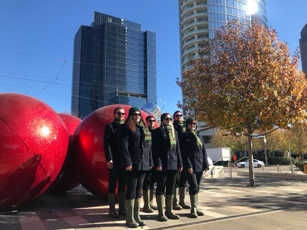 The #LaphroaigChoir arrive in #Dallas to sing your opinions Check out the tour dates: Laphroaig.com/choirtour #OpinionsWelcome #Laphroaig