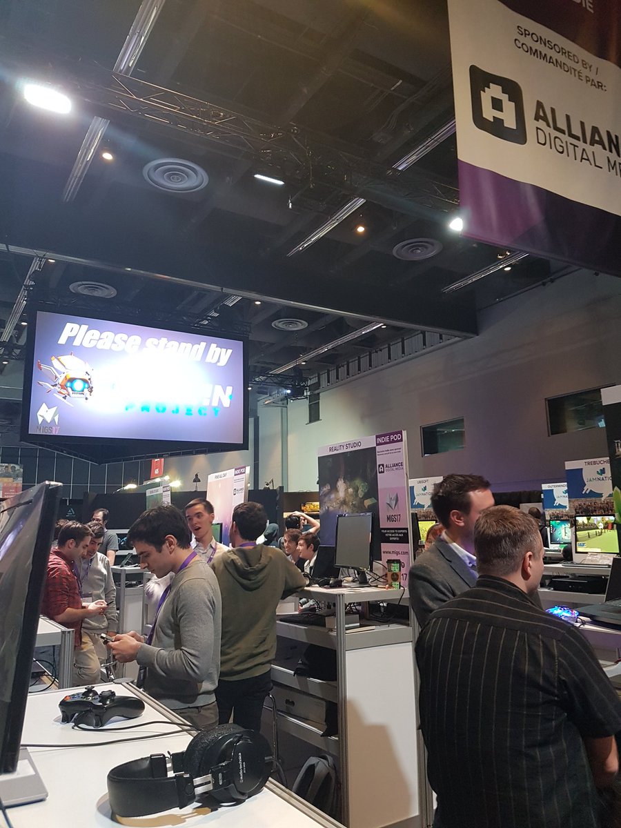 FilbertGames's tweet photo. Checking out #MIGS17! Can't wait until we can bring Beat Bear with us one day.

Bad news: no honey???  Anywhere??? https://t.co/7BZ5XrVAgU