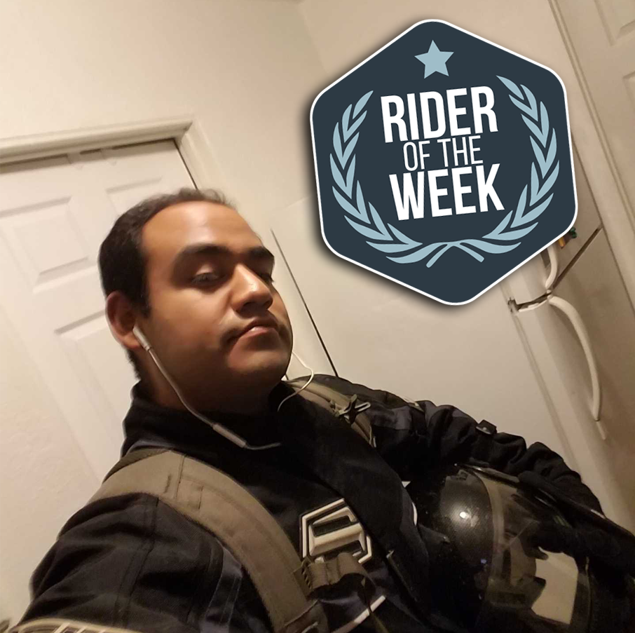 Cheers to the Rider of the Week, Frankie Gonzalez (@frankielocs) Here's how you win ROTW 
1. Live somewhere warm like Arizona. 
2. Take pictures fixing up your bike and post them to FUSAR. 
3. Ride like hell. 
And for that, he gets a free F7 headset Congrats, Frankie!