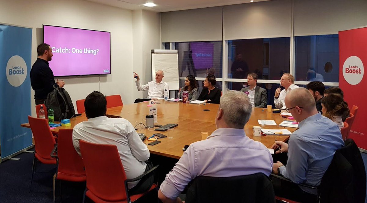 LeedsBoost's tweet photo. Thanks to the team from #NatWest. Great double session today looking at digital productivity and the power of social for business. #NatWestLeeds #Leeds #DigitalProductivity #Social #TurnedOnToDigital #LeedsBoost #LeedsBID https://t.co/YEkYA8HgRP