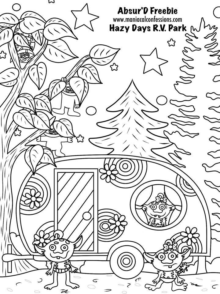 AbsurdColoring's tweet image. FREEBIE!!! Find MOAR freebies at maniacalconfessions.com #Coloring #AdultColoring #Freebies