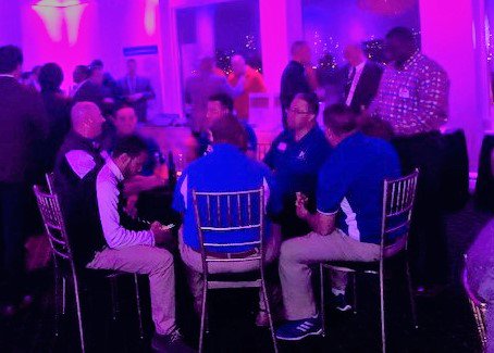 QualiteLighting's tweet photo. Qualite Sports Lighting was proud to be a sponsor of the Educating Athletes event, held last night in North Bergen, N.J. This non-profit organization supports high school athletes because "it's about more than the game." #QualiteSportsLighting #QLEDGameChanger #EducatingAthletes https://t.co/Jy5MX9DrPo
