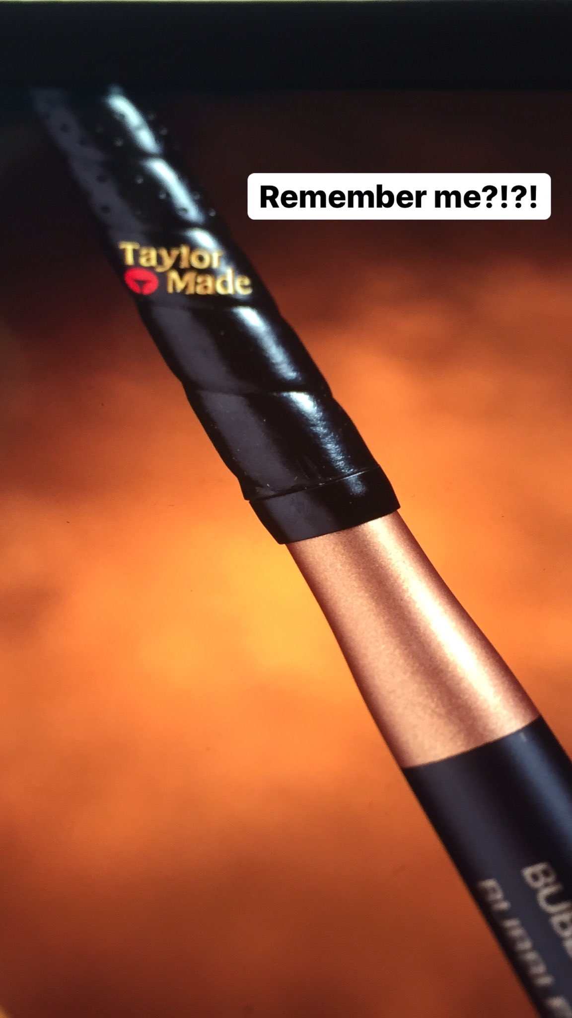 Taylormade bubble shaft grips Clearance