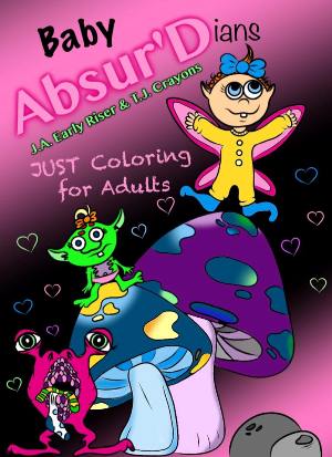 AbsurdColoring's tweet image. Baby Absurdians: amzn.to/2mFsl30 #Coloring #AdultColoring