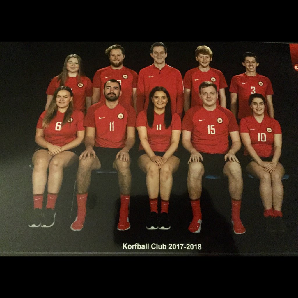 #NewProfilePic UoB Korfball Team 2017/18 ❤️