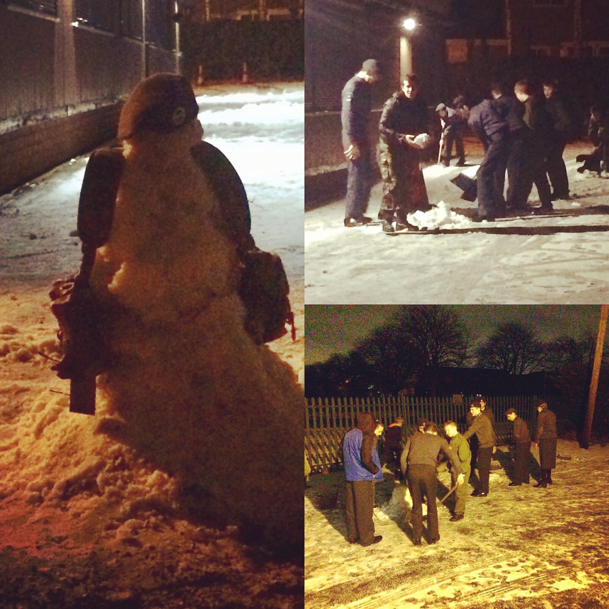 2344aircadets's tweet photo. As snow had fallen, all around us, our last mission seen us go on #snow patrol to make a #SnowGuardian! #ChallengeMotivateAchieve #TeamLB #leadership #WhatWeDo #aircadets https://t.co/gX63gC4f24