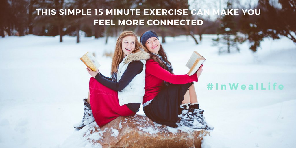 Recharge your connections this holiday season with a simple 15 min exercise #FeelingConnected #InWealLife Thanks <a href="/GreaterGoodSC/">Greater Good</a> and <a href="/emmaseppala/">Emma Seppälä, Ph.D.</a>

mvnt.us/m545094