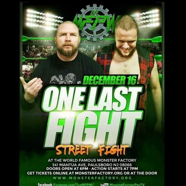 skulldugcorey's tweet photo. This is one #holidayspecial you don't wanna miss. So get your tickets ASAP.
@TheMFPW 
#TheMFPW  #roh #deckthehalls #dannycage #geddycahoon https://t.co/hPrawArmm1