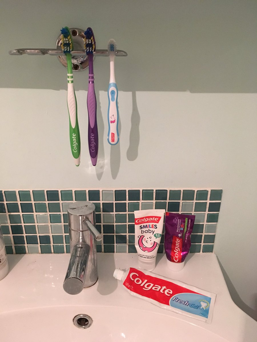 HolsterandCycle's tweet photo. Looks like we’re a @colgateuk family! #smilesallround https://t.co/5xoVZ6jwSf