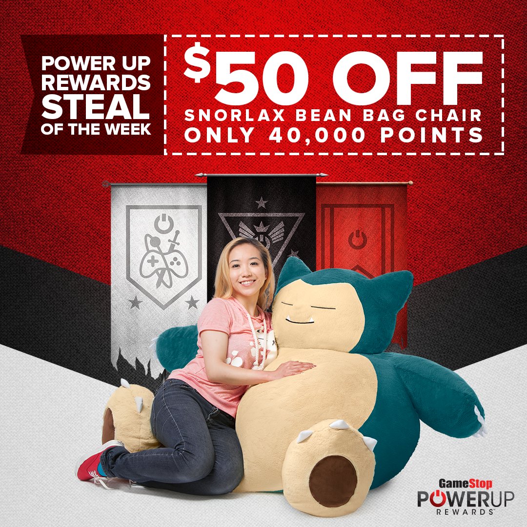 Giant Snorlax Bean Bag
