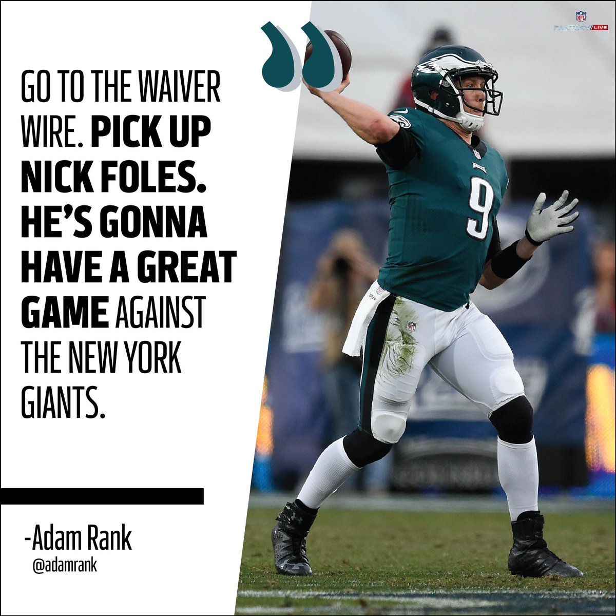 Nfl Fantasy Football On Twitter If You Had At Cjwentz And