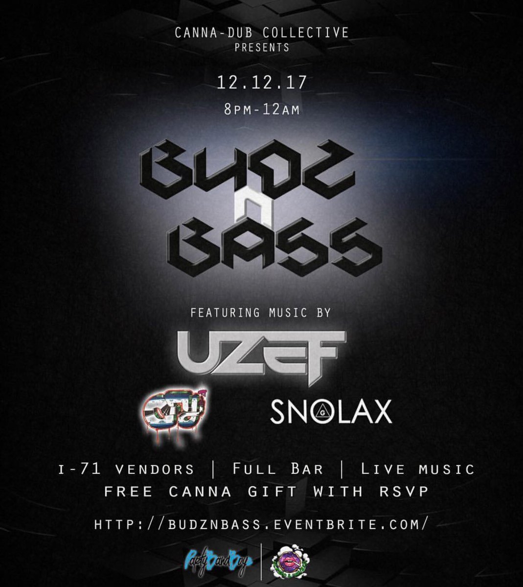 GlazedInfuzed's tweet photo. #BUDZNBASS Tonight!! Check out our Instagram for details @GlazedInfuzed https://t.co/rLE6qmc3BA