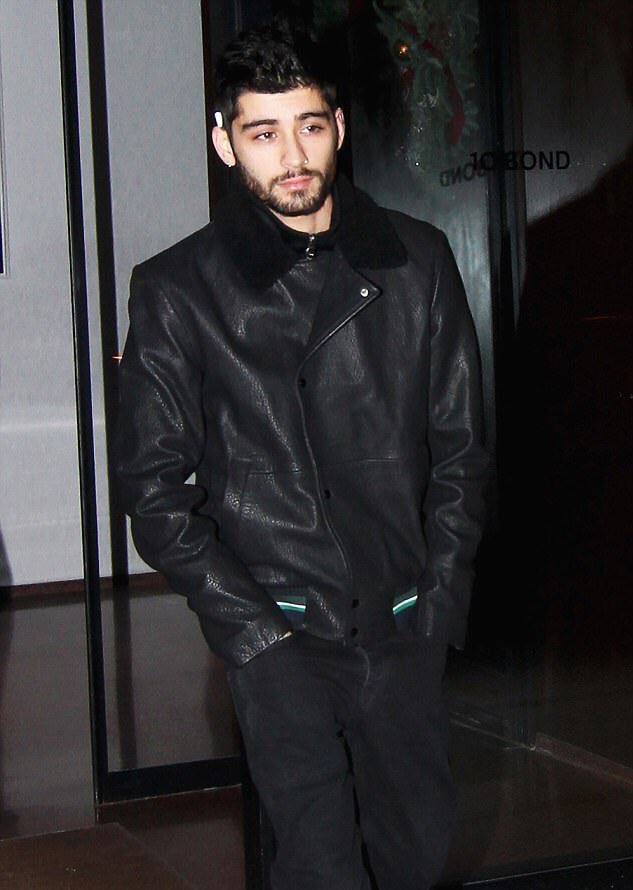 Zayn Spotted in New York City Lipstick Alley