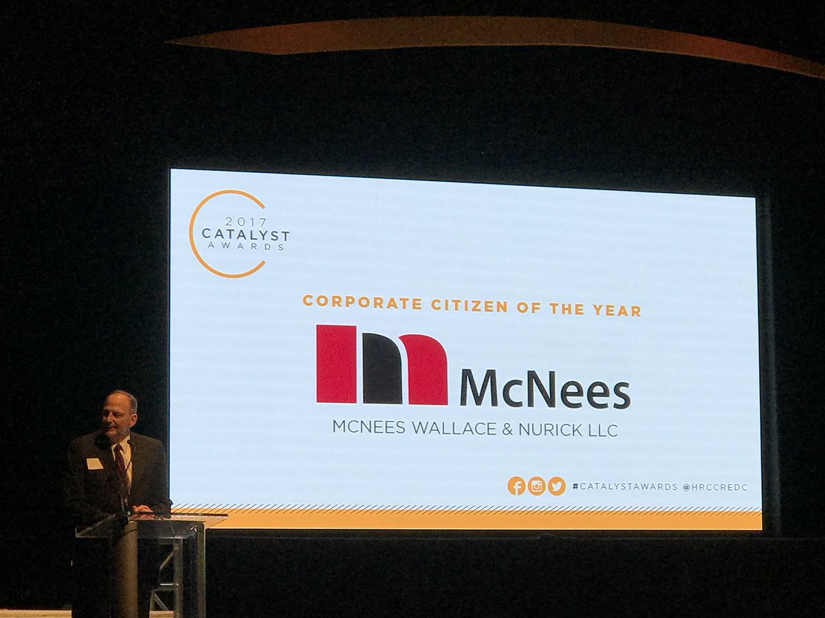 CapitolSupport's tweet image. Congratulations @McNeesLaw on receiving the Corporate citizen of the Year award @Catalystawards #HRCCREDC
