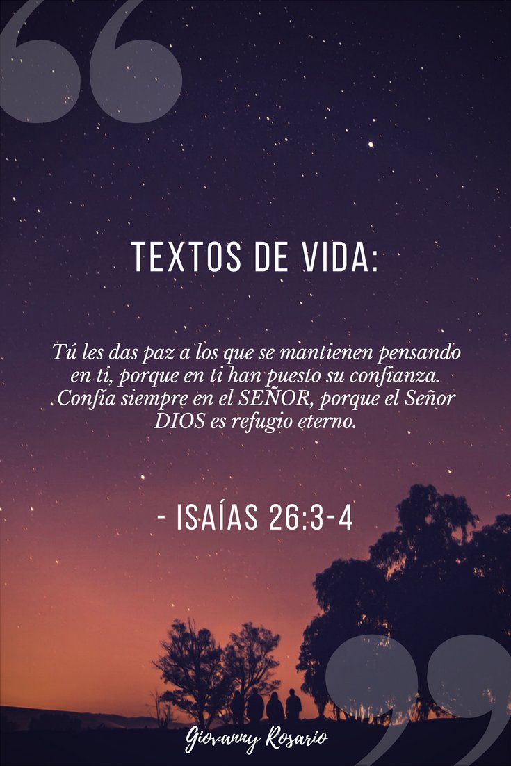 Resultado de imagen para isaias 26 3
