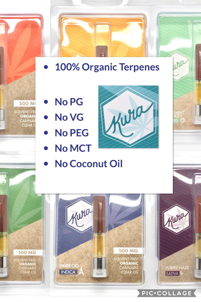 KuraClear's tweet photo. Only terps, folks! No additives! #cleanmeds #kuraclear #vapeon #mmmp #terps #terpenes #organic #solventfree #cannabis #clearoil #thc https://t.co/Ed1RY8Lek5