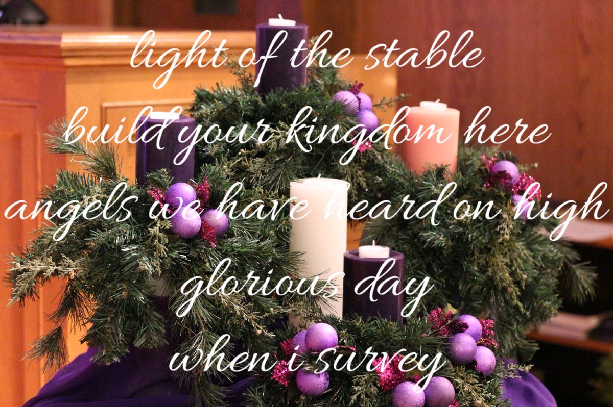 Wondering where to worship this week? Here’s the #sundaysetlist for our 10:30 service!
Photo by <a href="/chrisstephens1/">Chris Stephens 🇨🇦🇺🇸</a> 
#umcwebster #advent #wreath #websterny #worship #ChristmasMusic #RochesterNY