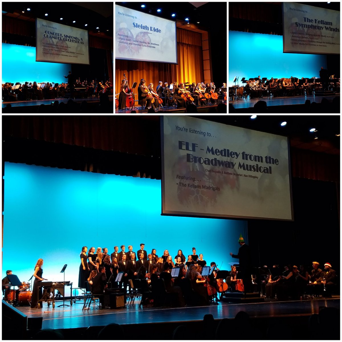 KellamHigh's tweet image. An amazing performance from our music department-band, orchestra, chorus, and a combination of all! 🎶🎺🎻🎤 #OneTeamOneGoal