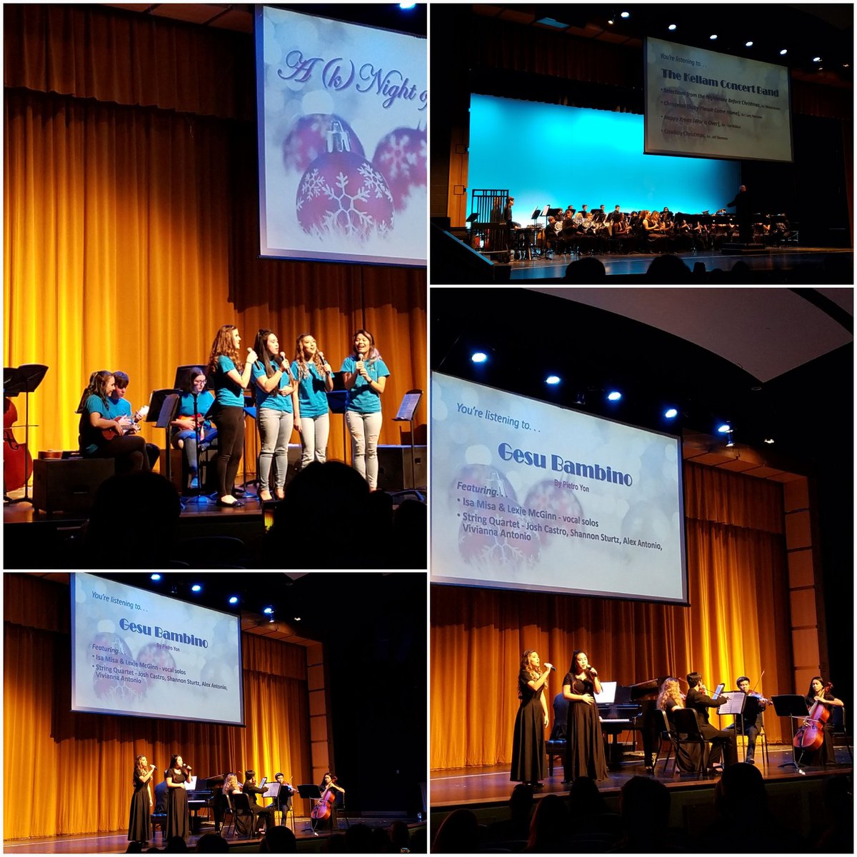 KellamHigh's tweet image. An amazing performance from our music department-band, orchestra, chorus, and a combination of all! 🎶🎺🎻🎤 #OneTeamOneGoal