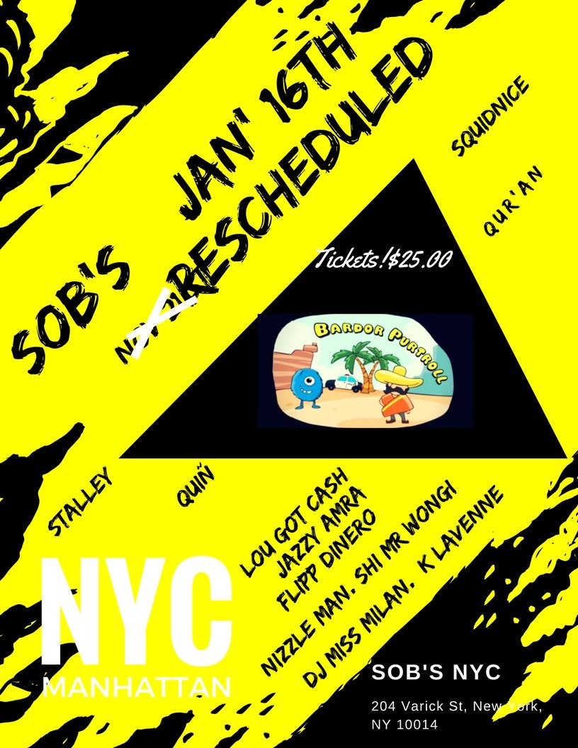 SpaceApeEmpire's tweet image. New ticket link in my bio-

@ProdQuran on 1/16 at @SOBs

( ticketweb.com/event/squidnic… )