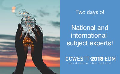 Why attend the CCWESTT 2018 Conference?

Enjoy two days of national and international subjects experts, employers, CEOs/presidents, government representatives, and women in Sciences, Engineering, Trades and Technology (SETT). Visit ccwestt2018.com/why-attend for more information!